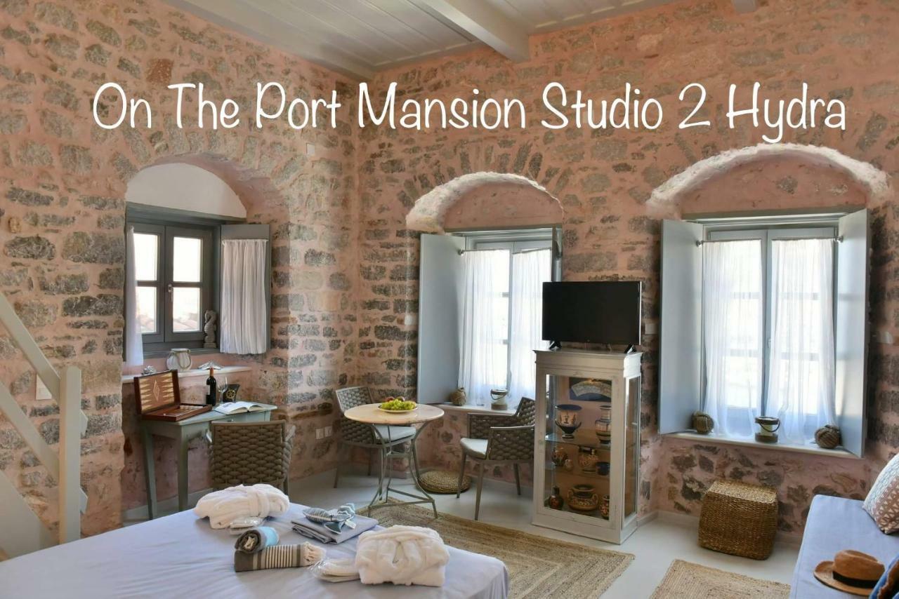 On The Port Mansion Studio 2 Hydra 외부 사진